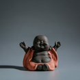 thumbnail image 5 of Linda estatua de Monch Buddha, Cute Little Buddha, Monk Buddha St, 5 of 5
