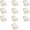 Gold, variant on Stcellnmex 10 Pack Gold Stainless Steel Unbreakable Pocket Compact Mini Handheld Mirrors With PU Leather Case For Travel Camping Makeup