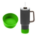 12oz&24oz Silicone Cup Set Silicone Insulated Cup Set Wear Water Cup Cup Bottom Set Silicone