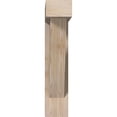 thumbnail image 2 of Ekena Millwork 5 1/2"W x 22"D x 26"H Traditional Block Smooth Bracket w/ Offset Brace, Douglas Fir, 2 of 25