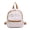 Brown, variant on Floral Canvas Mini Backpack Purse for Women, Small Casual Travel Backpack (Brown)