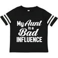 thumbnail image 3 of Inktastic My Aunt is a Bad Influence Boys or Girls Toddler T-Shirt, 3 of 5