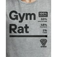 thumbnail image 3 of Gymish Gym Rat Workout Tank Top for Men – Funny Gym Shirt, Men’s Athletic Tee, Lifting T-Shirt, Workout Clothes for Men, Fitness Training Apparel, 3 of 6