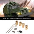 thumbnail image 2 of 4PCS 5mm to 12mm Brass Combiner Wheel Hub Hex Adapter for B14 B16 B24 B36 C14 C24 MN D90 D91 RC Car Spare Parts, 2 of 5