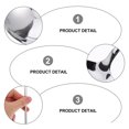 thumbnail image 4 of 5 Pcs Japanese Style Simple Long Handle Dessert Coffee Mixing Round Spoon, 4 of 7