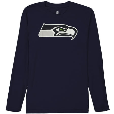 Seattle Seahawks Youth Team Logo Long Sleeve T-Shirt - College