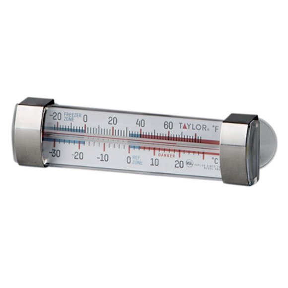 Freezing Guide Thermometer, Stainless Steel Clips, Taylor, 5925N