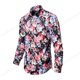 thumbnail image 1 of Camisas hawaianas con flores y plantas, camisas de fiesta con flores, camisas de moda para hombres y mujeres, blusas de playa de verano de manga larga, ropa para hombres Voion, 1 of 6
