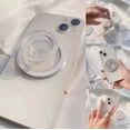 thumbnail image 4 of Dream Machine Aesthetic Phone Grip, Cute Phone Holder, Accessories, Bookish Gift For Her sticky magnetic mount, 4 of 4