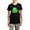 With Gray Camo Pant, variant on CafePress - Shamrock Women's Dark Pajamas - Women's Short Sleeve Print T-Shirt and Pants Dark Cotton Pajama Set