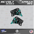 thumbnail image 3 of Kalair GFX Graphics Kit for Apollo RFZ X4-X6 X14-X19 (All Years) Revolt Series, 3 of 5