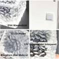 thumbnail image 4 of 4 Pack PVC Solar Bricks Warm White Light, LED Solar Light with Light Sensor, IP44 Waterproof for Outdoor Garden Decoration, 4 of 5