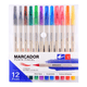 thumbnail image 1 of Set Con 12 Marcadores Punta Pincel Ultra Flexible Atl multicolor, 1 of 2