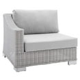 thumbnail image 3 of Lounge Chair, Sunbrella, Rattan, Wicker, Grey Gray, Modern Contemporary Urban Design, Outdoor Patio Balcony Cafe Bistro Garden Furniture Hotel Hospitality, 3 of 9