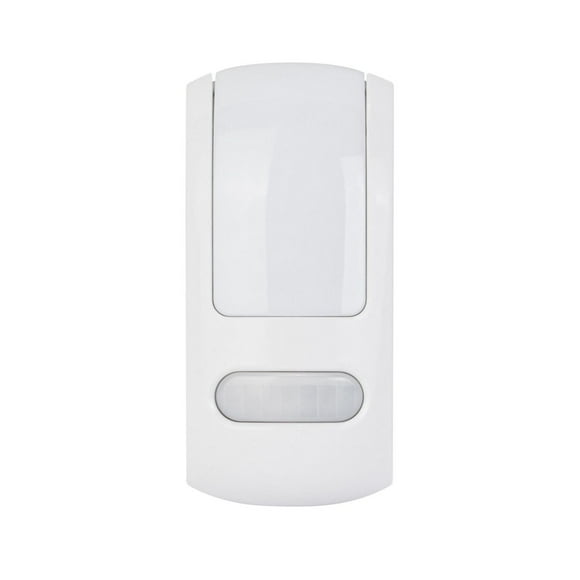 White Automatic Dusk to Dawn Motion Activated Plug-In LED Night Light, Plug-In LED Night Light