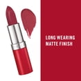 thumbnail image 3 of Rimmel London Lasting Finish Matte Lipstick, 107, 0.14 oz, 3 of 7