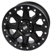 4/156 Tusk Uinta Beadlock Wheel 14x7 5.0   2.0 Matte Black For YAMAHA Wolverine RMAX 2 1000 Limited Edition 2021-2022