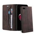 thumbnail image 5 of Allytech iPhone 7 Case, iPhone 8 Case, iPhone SE 2020 Case, PU Leather Kickstand Wallet Card RFID Blocking Magnetic Folio Holder, Book Style Anti-Scratch Phone Case For iPhone 7/8/SE 2020,Brown, 5 of 14