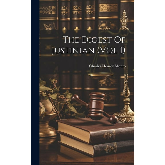 The Digest Of Justinian (Vol I) (Hardcover)