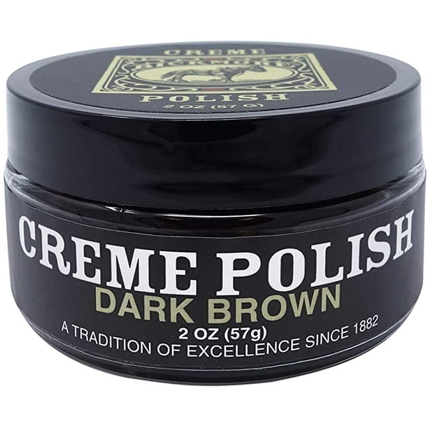 Dark Brown Creme Leather Polish