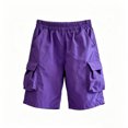 thumbnail image 4 of Mifsaly Girls Cargo Shorts Lightweight Casual Athletic Shorts with Multi Pockets Quick Dry Active Summer Bottoms for Youth Outdoor Hiking Play, 4 of 7