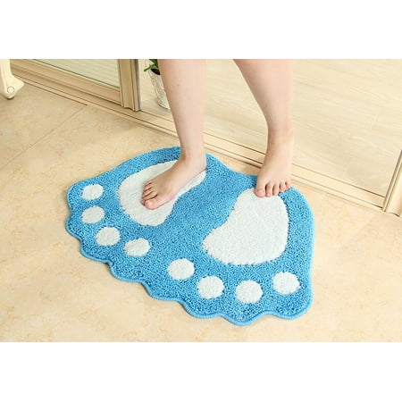 Big Feet Bath Toilet Mat Area Rugs Carpet Doormat Floor Mat