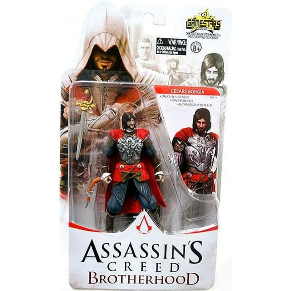Assassin's Creed Gamestars Cesare Borgia Action Figure