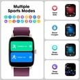thumbnail image 4 of Reloj podómetro impermeable Kummel Fitness Tracker con monitor de frecuencia cardíaca, 4 of 7