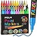 thumbnail image 3 of IVSUN Paint Pens Paint Markers, 36 Colors Oil-Based Waterproof Paint Marker Pen Set, Never Fade Quick Dry and Permanent, Works on Rocks, Wood, Fabric, Plastic, Canvas, Glass, Mugs, DIY Craft, 3 of 4