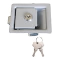 thumbnail image 1 of Universal RV Paddle Entry Door Lock Latch Handle Knob Motorhome Entrance Door Lock Travel Trailer Safety Lock ,RV Tool, 1 of 7