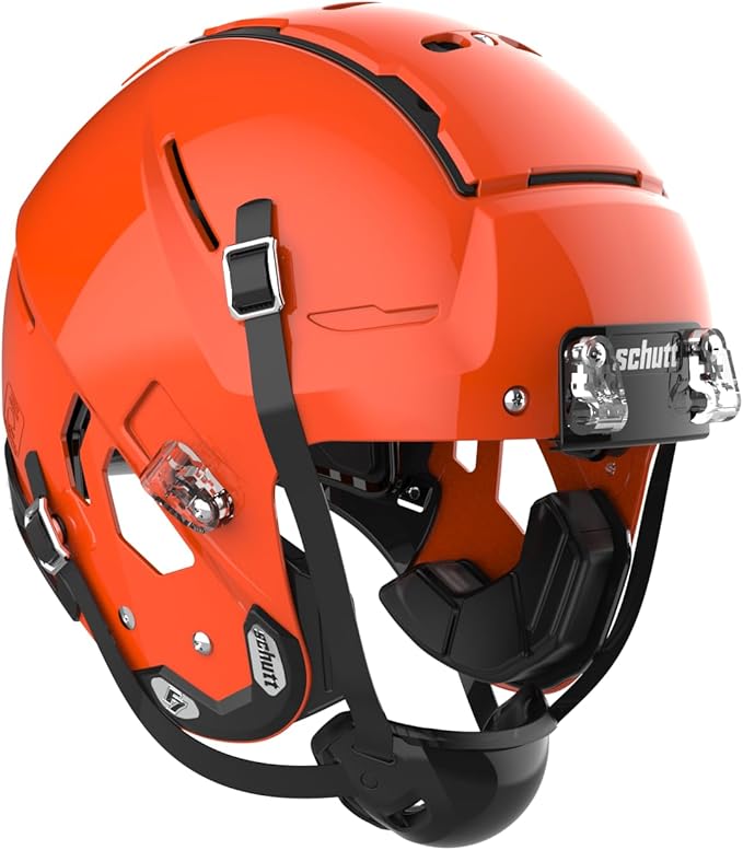 Schutt F7 VTD Adult Football Helmet No Facemask (Burnt Orange, XL