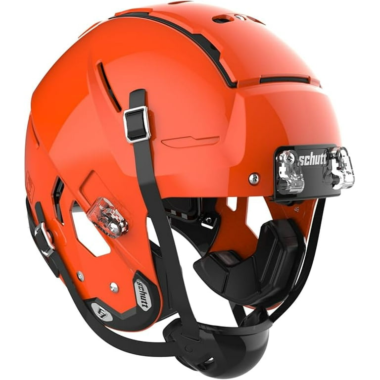 Schutt F7 VTD Adult Football Helmet No Facemask (Burnt Orange, XL