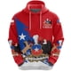 thumbnail image 2 of Sudadera con capucha con estampado 3D del mapa del emblema nacional de Chile para hombre, sudadera con la bandera chilena y flores, jerséis CONDOR, sudadera con capucha para mujer y niño, 2 of 5