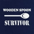 thumbnail image 3 of Tee Hunt Wooden Spoon Survivor T-Shirt Funny College Humor Shirt, Charcoal, Medium, 3 of 5