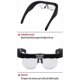thumbnail image 4 of Gafas Recargables USB de 1 Pieza, Cuatro Juegos de Lentes de Aumento Lupas para Lectura, Reparación, Belleza, Arte de Uñas, Bordado y Peluquería, 4 of 5