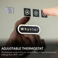 thumbnail image 3 of Whynter 20-Bottle Thermoelectric Wine Cooler, Black, 3 of 14