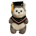 thumbnail image 2 of Yunuuuoa 3 Packs Graduation Stuffed Animal Plush Toy, Commemorative Keepsake Gift for Graduate, Soft Fabric Doll with Cap, Home Desk Decor, Photo Prop Souvenir for Ceremony Party Celebration, 2 of 7