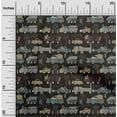 thumbnail image 2 of oneOone Cotton Silk Gray Fabric Kids Mountain With Lake Sewing Material Print Fabric By The Yard 42 Inch Wide, 2 of 4