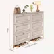 thumbnail image 2 of Zapatero Vertical de entrada, diseño nórdico multicapa, Zapatero ultrafino para balcón, estante estrecho, muebles de salón, 2 of 4
