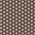 thumbnail image 1 of Ahgly Company Indoor Square Patterned Columbia Blue Area Rugs, 5' Square, 1 of 6