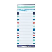 Pen+Gear List Pads, Multicolor Floral & Stripe Design, 80 Sheets Each, 2 Count
