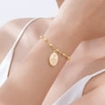 thumbnail image 7 of FENOHREFE Vintage Minimalist Women Bracelet with Snake Chain and Rosary Beads Alloy Jewelry Chain Bracelet for Any Occasion, 7 of 7