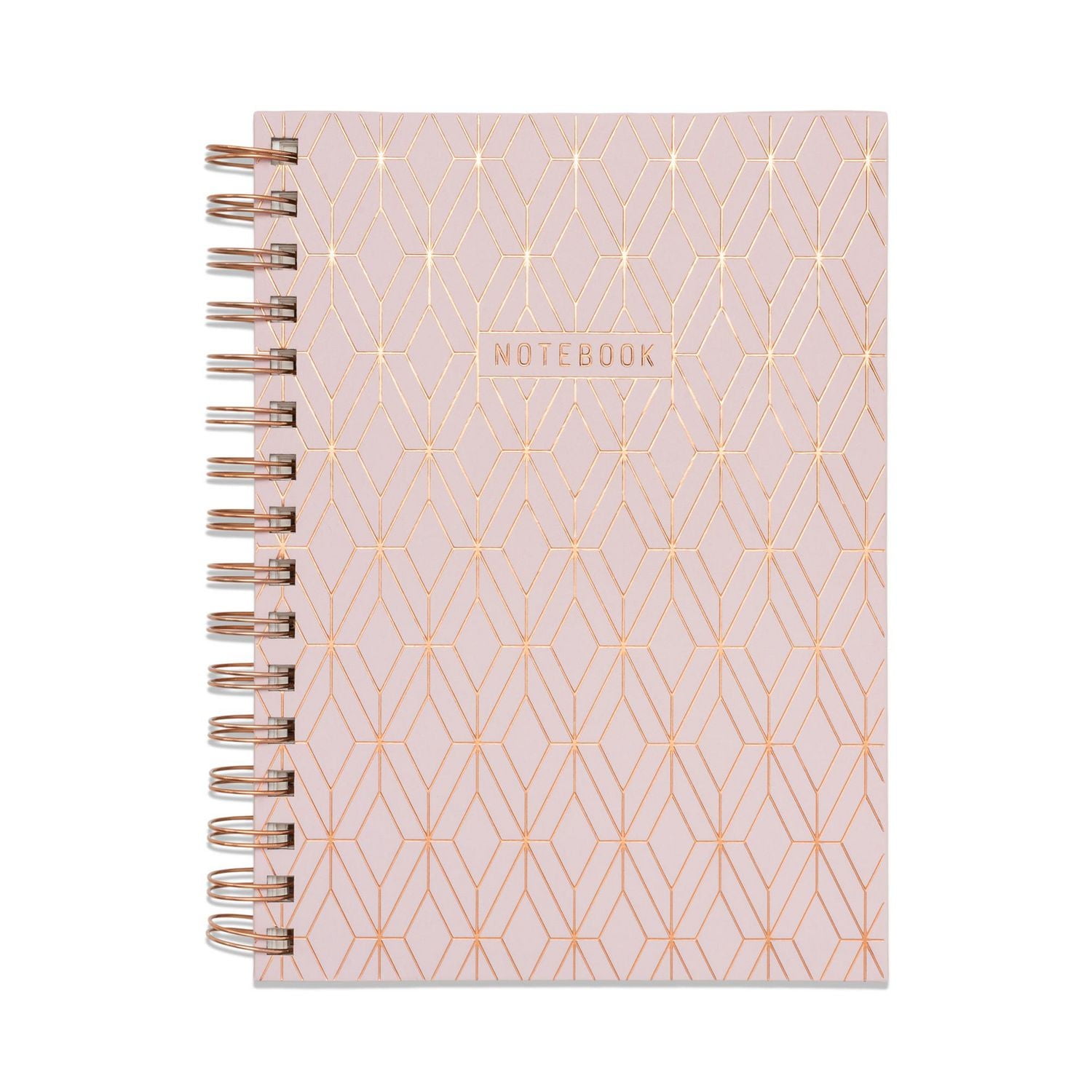 JOURNAUX THINK INK DOUBLE SPIRALE - ROSE/CARNET