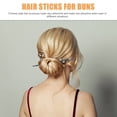 thumbnail image 3 of 2 Pcs Baguettes à Cheveux Serpent Belles Épingles à Cheveux Accessoires Cheveux Rétro Bâtons à Cheveux, 3 of 8