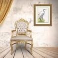 thumbnail image 3 of McCavitt, Naomi 25x32 Gold Ornate Wood Framed with Double Matting Museum Art Print Titled - Waterbirds and Cattails I, 3 of 4