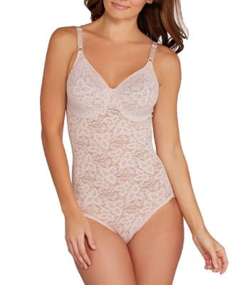 Photo 1 of Bali Womens Lace 'N Smooth Firm Control Bodysuit Style-8L10
40D 
