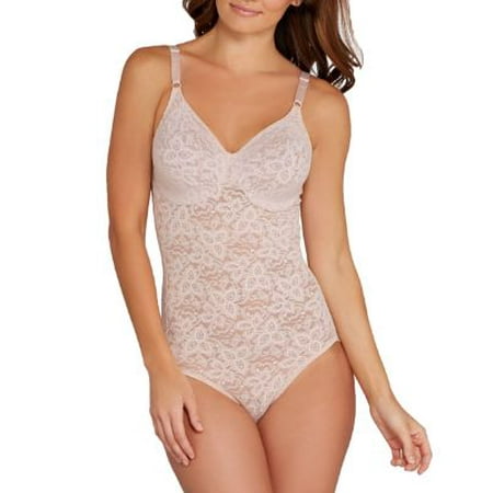 

Women s Bali 8L10 Lace N Smooth Shaping Body Briefer (Rosewood 38D)
