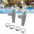 thumbnail image 2 of Intex Bestway PoolSun maintenance/stop valve for pools with 32mm hose connections, 2 of 5