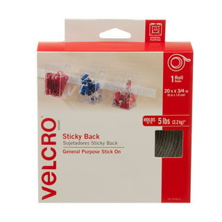 VELCRO Brand Sleek and Thin Stick On Wide Rectangle for Fabrics | 6in x  4in, Black | Soft on Skin Ultra Light | Adhesive Back No Sewing Needed