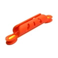 thumbnail image 4 of 10x Clips de bobinado de pesca Placa de línea de pesca Carretes de caña de pescar Multifunción Pesca Naranja, 4 of 9